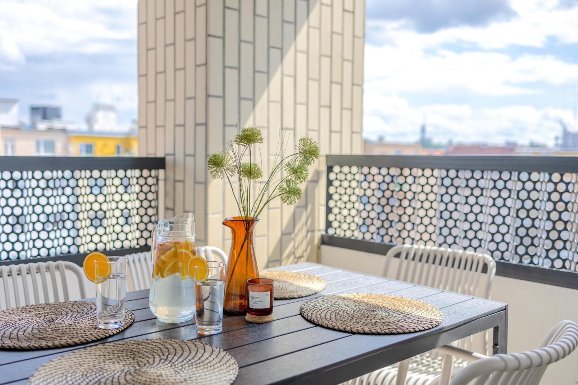 Bright 2Br - 8Th Floor, Balcony, Free Parking - By Gravity Prague公寓 外观 照片
