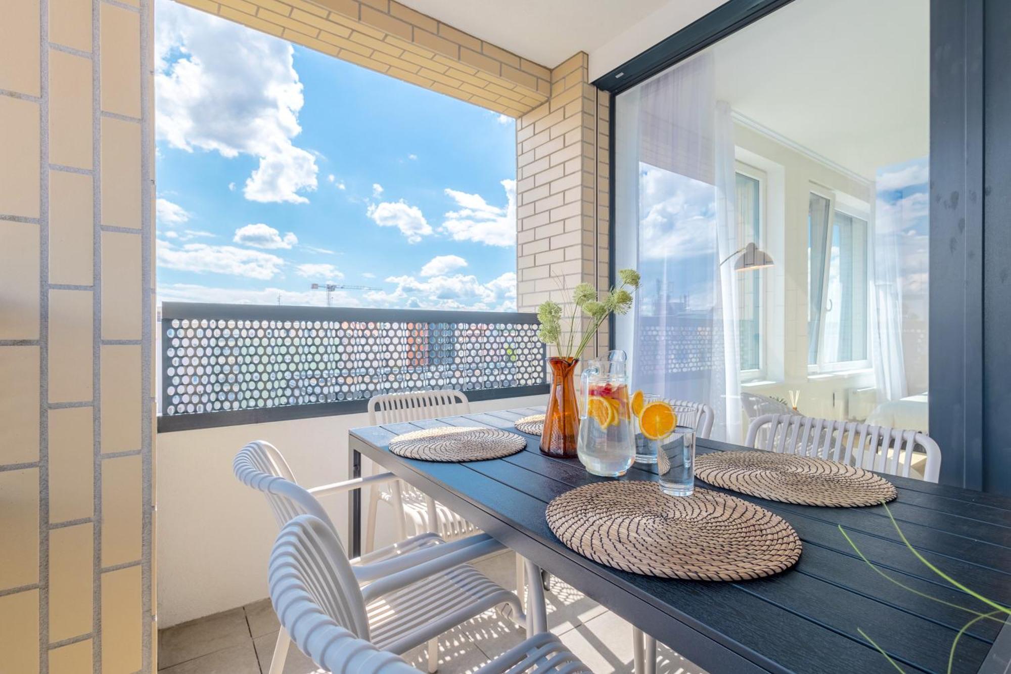 Bright 2Br - 8Th Floor, Balcony, Free Parking - By Gravity Prague公寓 外观 照片